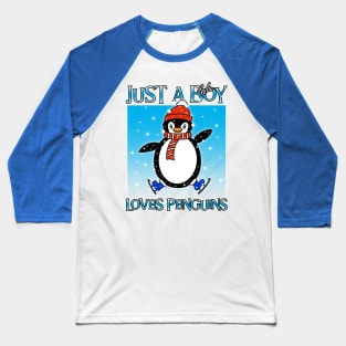 AQUATIC Penguin Baseball T-Shirt